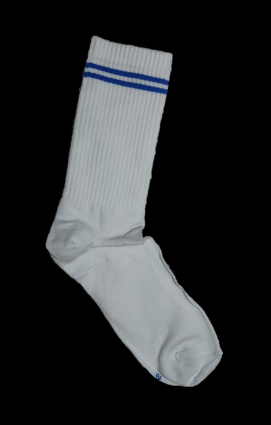 MEDIA AZUL ACANALADA