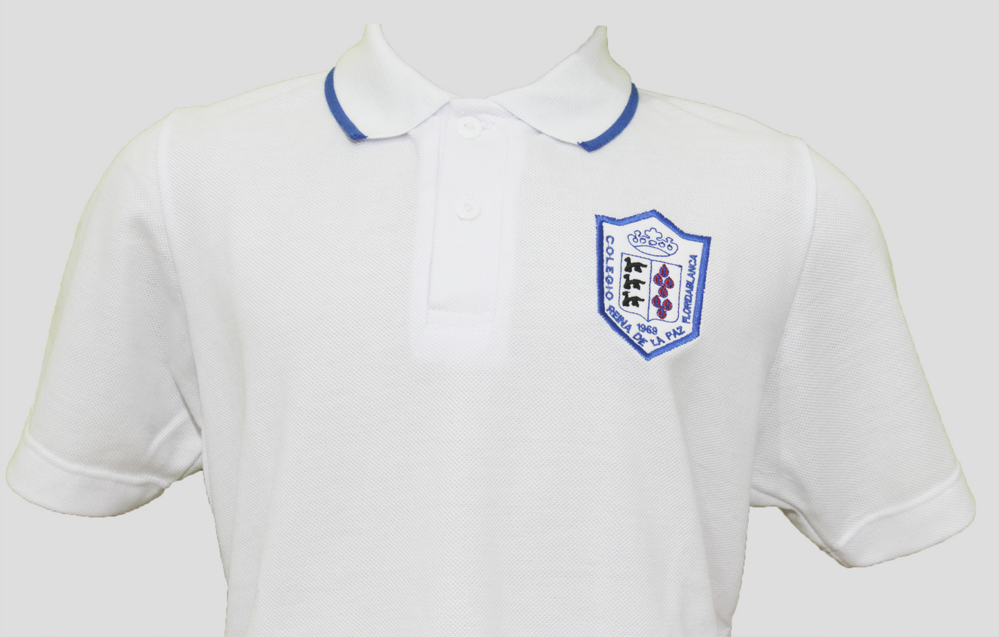 POLO BLANCO DEPORTES REINA DE LA PAZ